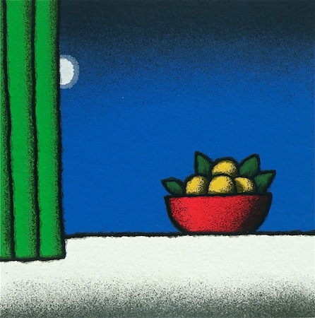Vaso di limoni