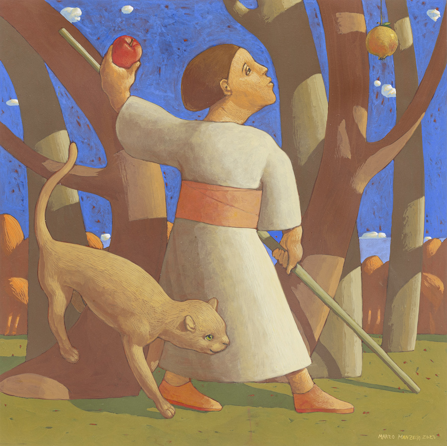 Raccoglitori nel bosco